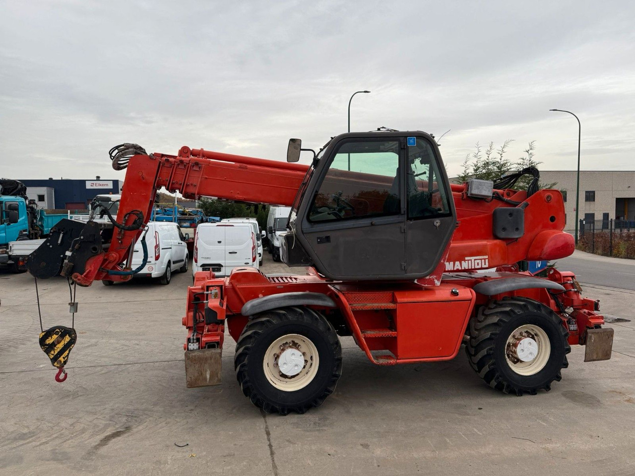 Manitou 1850. Roto. 4x4x4. Winch remote. - מפעיל טלסקופי: תמונה 5 Manitou 1850. Roto. 4x4x4. Winch remote. - מפעיל טלסקופי: תמונה 5