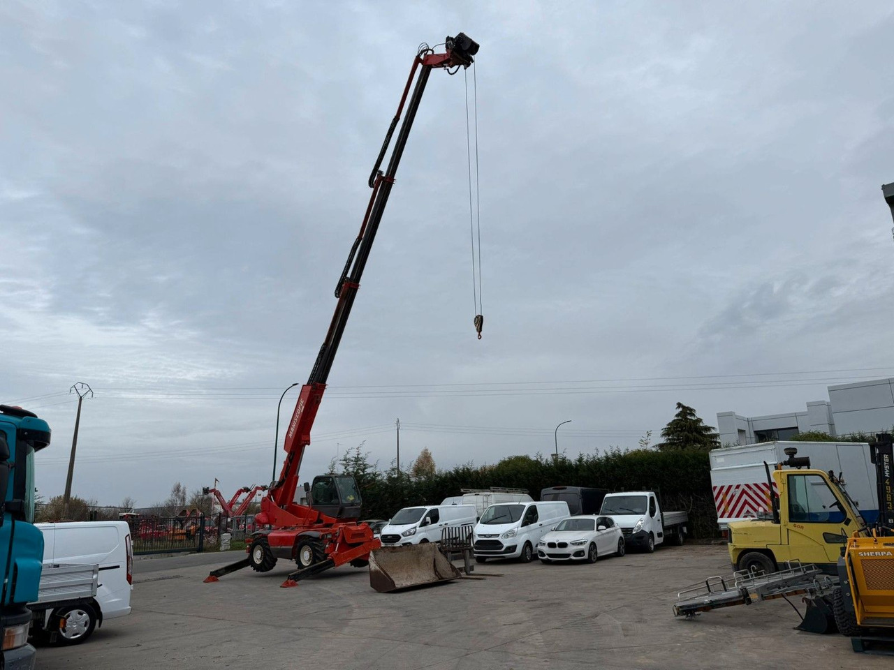 Manitou 1850. Roto. 4x4x4. Winch remote. - מפעיל טלסקופי: תמונה 3 Manitou 1850. Roto. 4x4x4. Winch remote. - מפעיל טלסקופי: תמונה 3