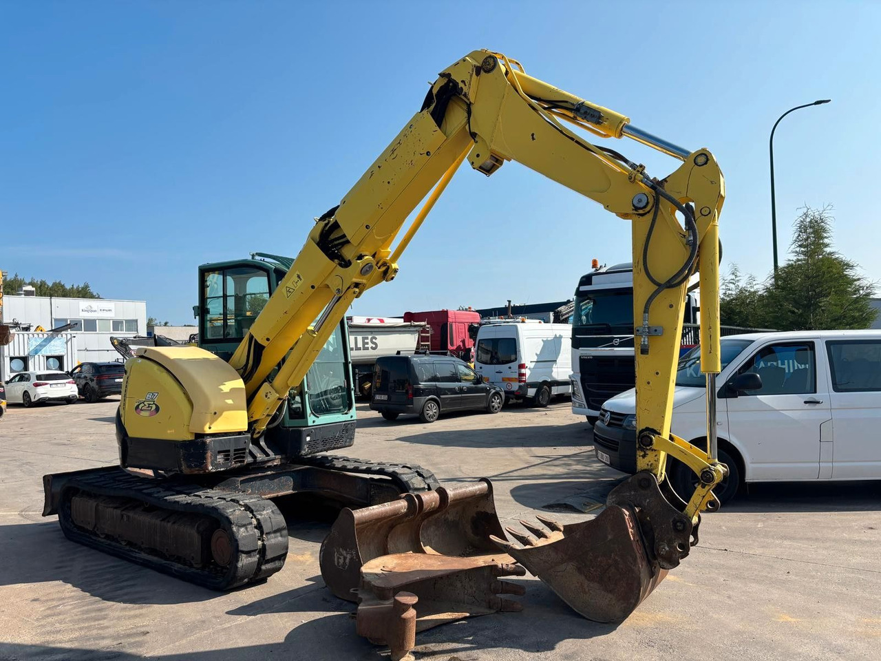 Yanmar B7 Sigma. 3 Löffel. - מיני מחפר: תמונה 5 Yanmar B7 Sigma. 3 Löffel. - מיני מחפר: תמונה 5