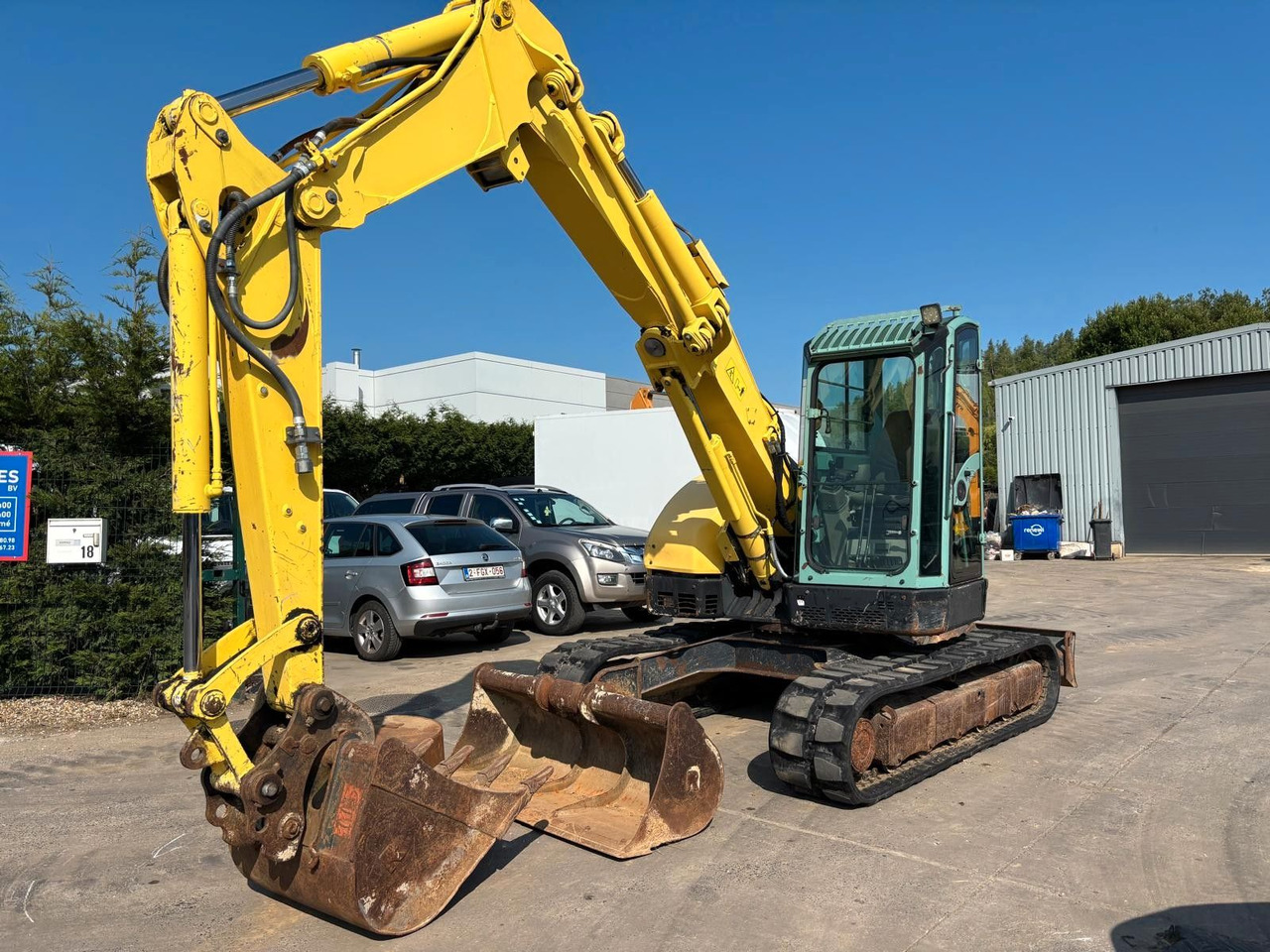 Yanmar B7 Sigma. 3 Löffel. - מיני מחפר: תמונה 4 Yanmar B7 Sigma. 3 Löffel. - מיני מחפר: תמונה 4