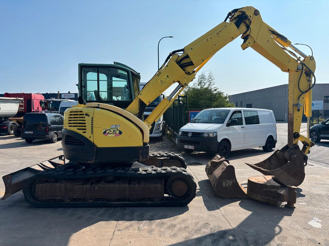 Yanmar B7 Sigma. 3 Löffel. - מיני מחפר: תמונה 1 Yanmar B7 Sigma. 3 Löffel. - מיני מחפר: תמונה 1