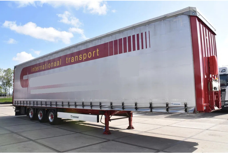 Krone SD - MEGA - SLIDING CURTAINS/ROOF - LIFTING ROOF - BPW AXLES - DISC BRAKES - ALCOA DURA BRIGHT - EXCELLENT CONDITION - - סמיטריילר עם וילונות צד: תמונה 4 Krone SD - MEGA - SLIDING CURTAINS/ROOF - LIFTING ROOF - BPW AXLES - DISC BRAKES - ALCOA DURA BRIGHT - EXCELLENT CONDITION - - סמיטריילר עם וילונות צד: תמונה 4