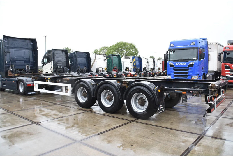 Krone SDC 27 - BPW AXLES - DRUM BRAKES - - סמיטריילר מוביל מכולות/ החלפת גוף: תמונה 4 Krone SDC 27 - BPW AXLES - DRUM BRAKES - - סמיטריילר מוביל מכולות/ החלפת גוף: תמונה 4