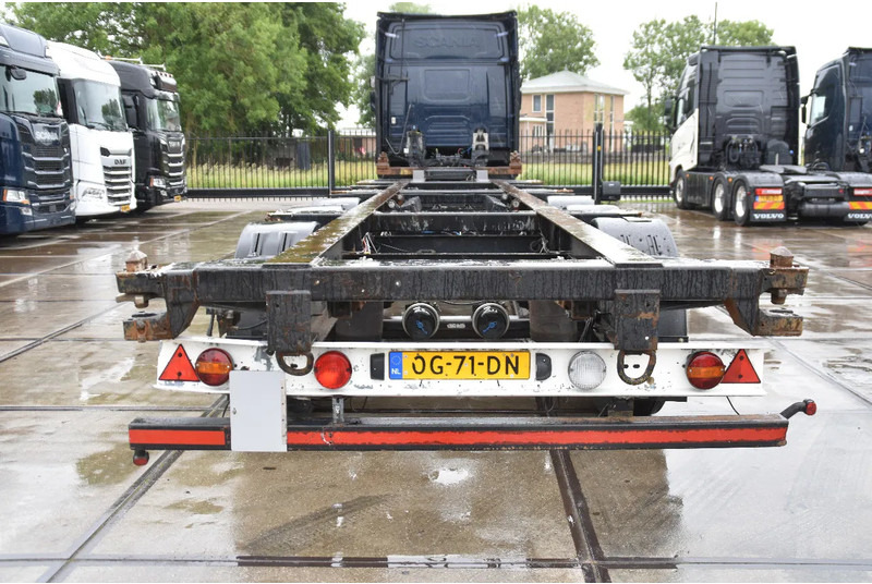 Krone SDC 27 - BPW AXLES - DRUM BRAKES - - סמיטריילר מוביל מכולות/ החלפת גוף: תמונה 3 Krone SDC 27 - BPW AXLES - DRUM BRAKES - - סמיטריילר מוביל מכולות/ החלפת גוף: תמונה 3
