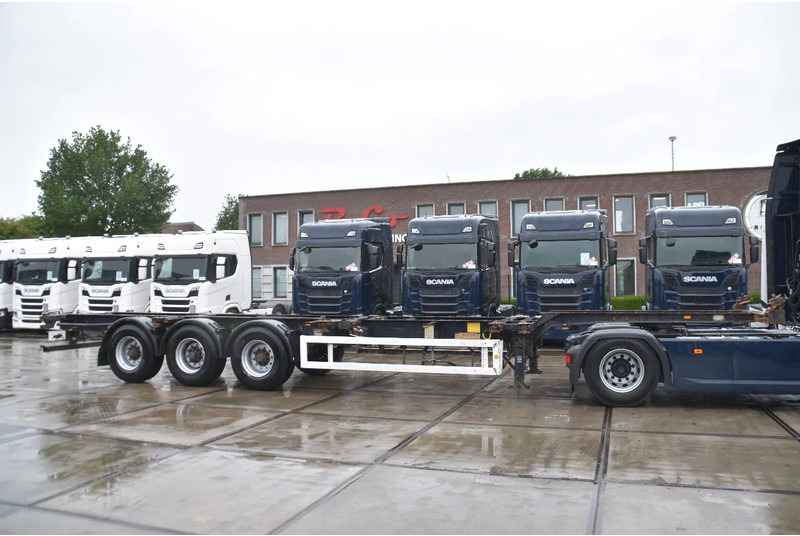 Krone SDC 27 - BPW AXLES - DRUM BRAKES - - סמיטריילר מוביל מכולות/ החלפת גוף: תמונה 1 Krone SDC 27 - BPW AXLES - DRUM BRAKES - - סמיטריילר מוביל מכולות/ החלפת גוף: תמונה 1