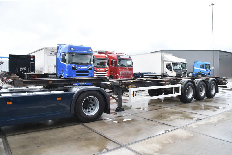 Krone SDC 27 - BPW AXLES - DRUM BRAKES - - סמיטריילר מוביל מכולות/ החלפת גוף: תמונה 4 Krone SDC 27 - BPW AXLES - DRUM BRAKES - - סמיטריילר מוביל מכולות/ החלפת גוף: תמונה 4