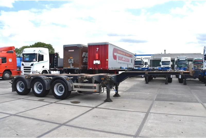 Pacton T3-010 - 2 x LIFT AXLE - BPW AXLES - DRUM BRAKES - 2 x EXTENDABLE - - סמיטריילר מוביל מכולות/ החלפת גוף: תמונה 5 Pacton T3-010 - 2 x LIFT AXLE - BPW AXLES - DRUM BRAKES - 2 x EXTENDABLE - - סמיטריילר מוביל מכולות/ החלפת גוף: תמונה 5