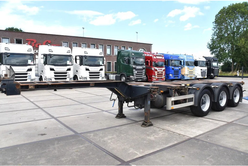 Pacton T3-010 - 2 x LIFT AXLE - BPW AXLES - DRUM BRAKES - 2 x EXTENDABLE - - סמיטריילר מוביל מכולות/ החלפת גוף: תמונה 1 Pacton T3-010 - 2 x LIFT AXLE - BPW AXLES - DRUM BRAKES - 2 x EXTENDABLE - - סמיטריילר מוביל מכולות/ החלפת גוף: תמונה 1
