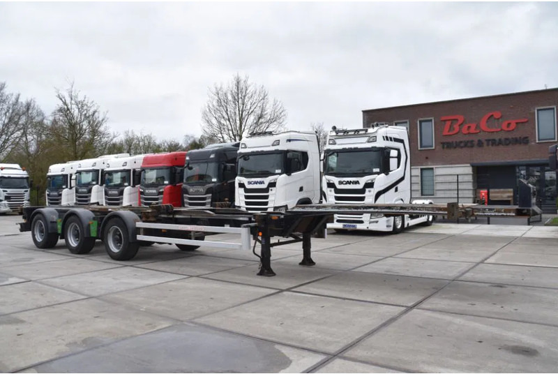 Renders ROC 16.27 CC - X STEERING - BPW AXLES - DISC BRAKES - - סמיטריילר מוביל מכולות/ החלפת גוף: תמונה 1 Renders ROC 16.27 CC - X STEERING - BPW AXLES - DISC BRAKES - - סמיטריילר מוביל מכולות/ החלפת גוף: תמונה 1