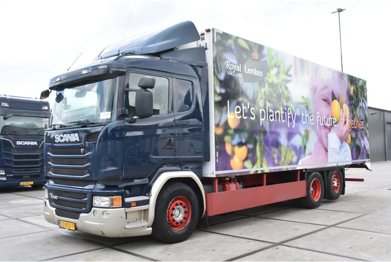 Scania R450 HL 6x2 + THERMO KING TS-300 - RETARDER - WHEELBASE: 510 CM - AIRCO - - משאית קירור: תמונה 2 Scania R450 HL 6x2 + THERMO KING TS-300 - RETARDER - WHEELBASE: 510 CM - AIRCO - - משאית קירור: תמונה 2