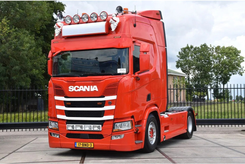 Scania R450 NGS 4x2NB - RETARDER - NEW TACHO - FULL AIR - PARK. AIRCO - PTO - LEATHER SEATS - 2 x FUEL TANKS - EXCELLENT CONDITION - - יחידת טרקטור: תמונה 1 Scania R450 NGS 4x2NB - RETARDER - NEW TACHO - FULL AIR - PARK. AIRCO - PTO - LEATHER SEATS - 2 x FUEL TANKS - EXCELLENT CONDITION - - יחידת טרקטור: תמונה 1