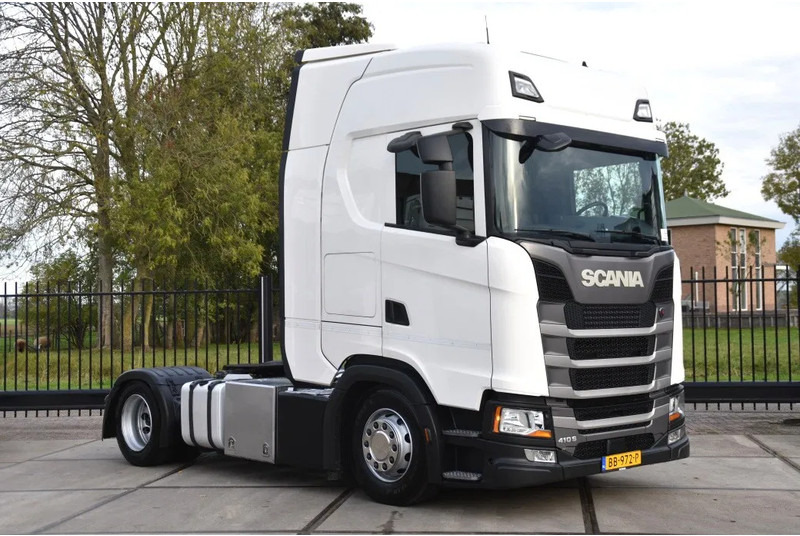 Scania S410 NGS 4x2EB MEGA 95 cm or 103 cm driving height - RETARDER - 817 TKM - FULL AIR - PARK. AIRCO - LEATHER SEATS - 2 x FUEL TANK - יחידת טרקטור: תמונה 1 Scania S410 NGS 4x2EB MEGA 95 cm or 103 cm driving height - RETARDER - 817 TKM - FULL AIR - PARK. AIRCO - LEATHER SEATS - 2 x FUEL TANK - יחידת טרקטור: תמונה 1