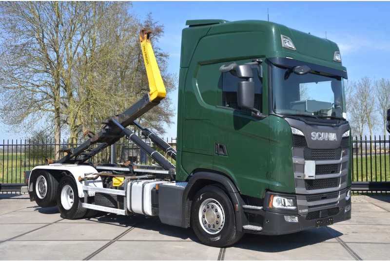 Scania S500 NGS 6x2*4 - HOOKLIFT SYSTEM - RETARDER - 313 TKM - PARK. AIRCO - WHEELBASE: 475 CM - PTO - GOOD CONDITION - - משאית הרמת וו: תמונה 1 Scania S500 NGS 6x2*4 - HOOKLIFT SYSTEM - RETARDER - 313 TKM - PARK. AIRCO - WHEELBASE: 475 CM - PTO - GOOD CONDITION - - משאית הרמת וו: תמונה 1
