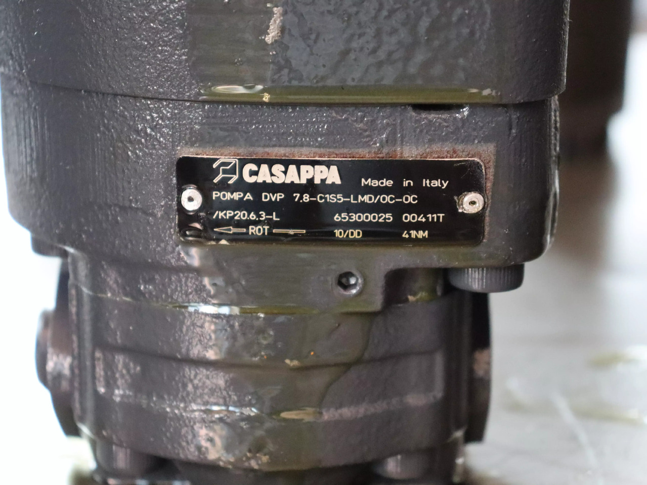 CASAPPA DVP 7,8-C1S5-LMD - משאבה הידרולית עבור ציוד לטיפול בחומרים: תמונה 4 CASAPPA DVP 7,8-C1S5-LMD - משאבה הידרולית עבור ציוד לטיפול בחומרים: תמונה 4