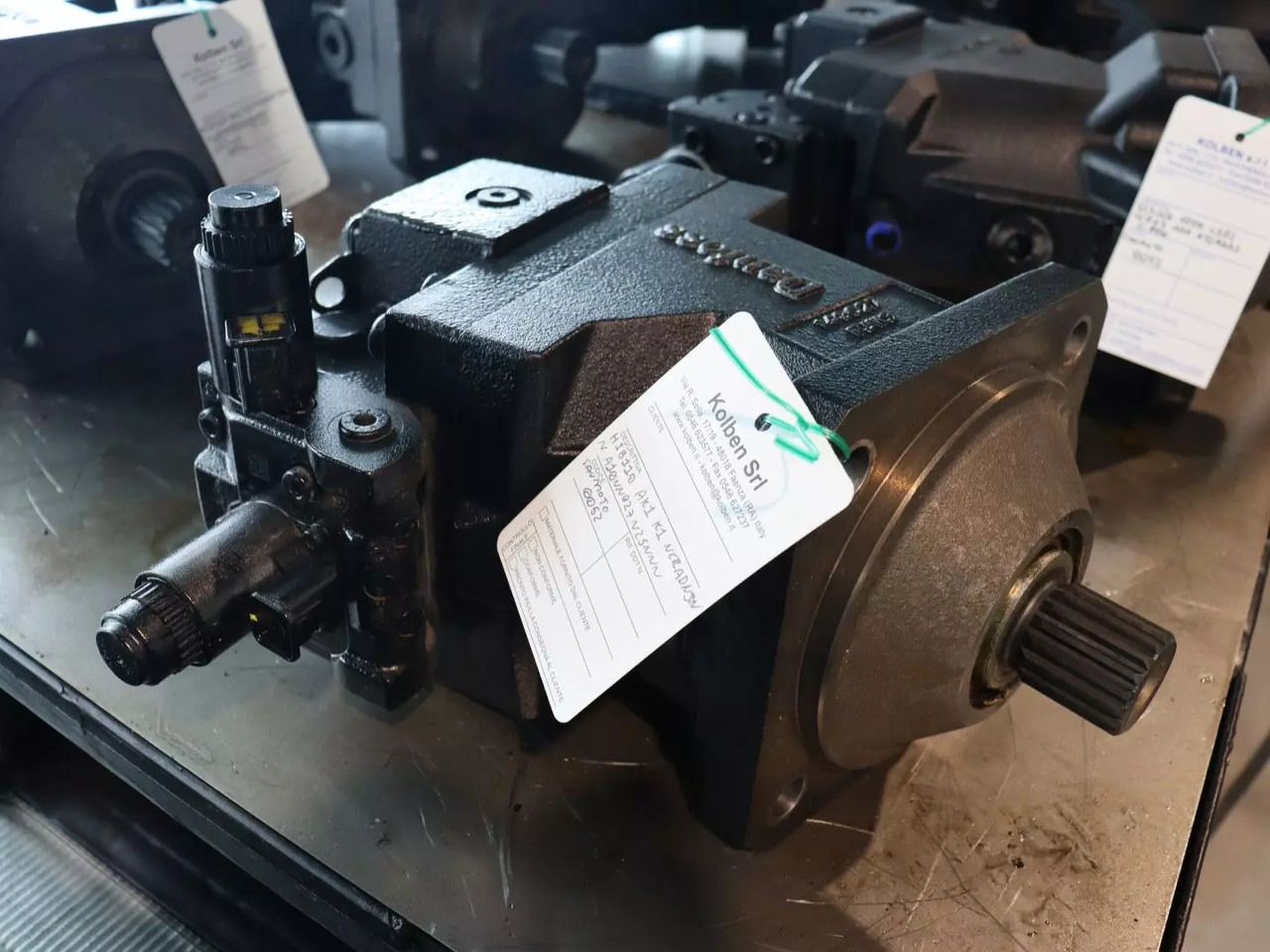 DANFOSS / SAUER H1B110-AK1-K1-NCRADNJNNA10NN027N25NNN - מנוע הידרולי עבור מכונת בנייה: תמונה 1 DANFOSS / SAUER H1B110-AK1-K1-NCRADNJNNA10NN027N25NNN - מנוע הידרולי עבור מכונת בנייה: תמונה 1