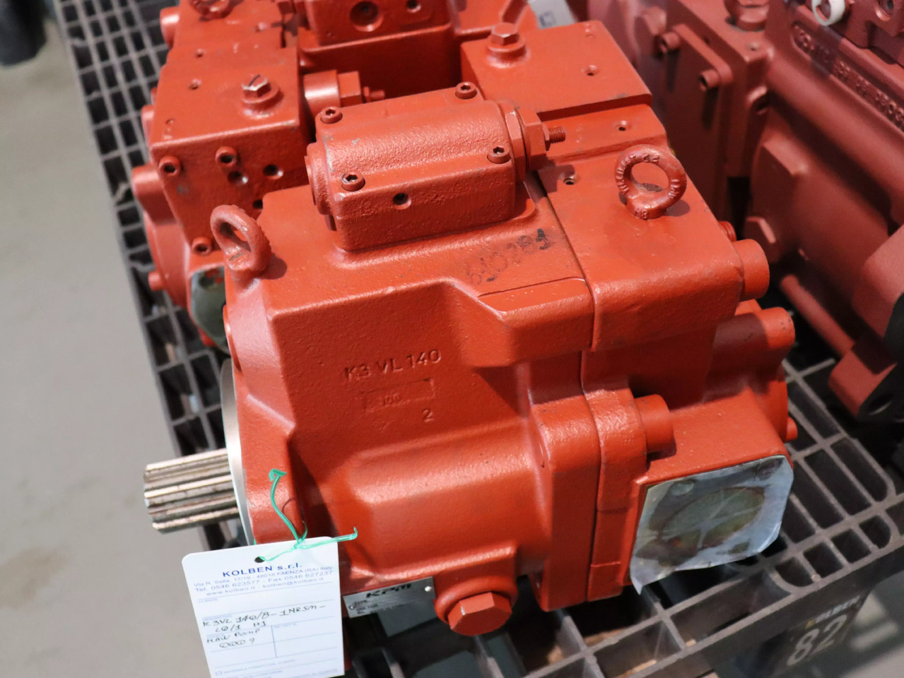 KAWASAKI K3VL140B-1NRSM-L01 H1 - משאבה הידרולית עבור מכונת בנייה: תמונה 2 KAWASAKI K3VL140B-1NRSM-L01 H1 - משאבה הידרולית עבור מכונת בנייה: תמונה 2