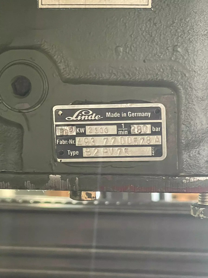 LINDE B2PV75 - משאבה הידרולית עבור מכונת בנייה: תמונה 5 LINDE B2PV75 - משאבה הידרולית עבור מכונת בנייה: תמונה 5