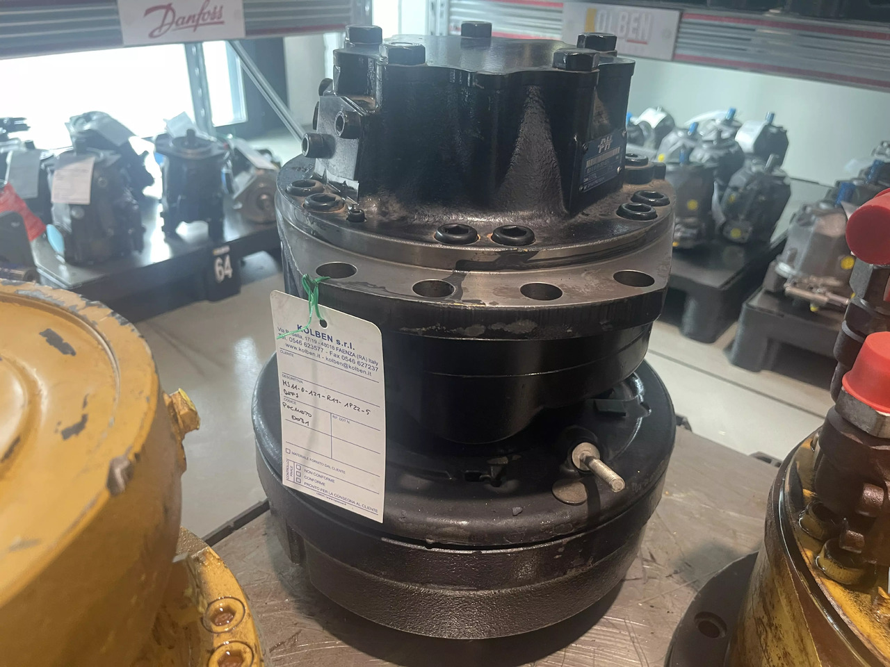 POCLAIN MS11-0-121-R11-1P22-5DEFJ - מנוע הידרולי עבור מכונת בנייה: תמונה 2 POCLAIN MS11-0-121-R11-1P22-5DEFJ - מנוע הידרולי עבור מכונת בנייה: תמונה 2