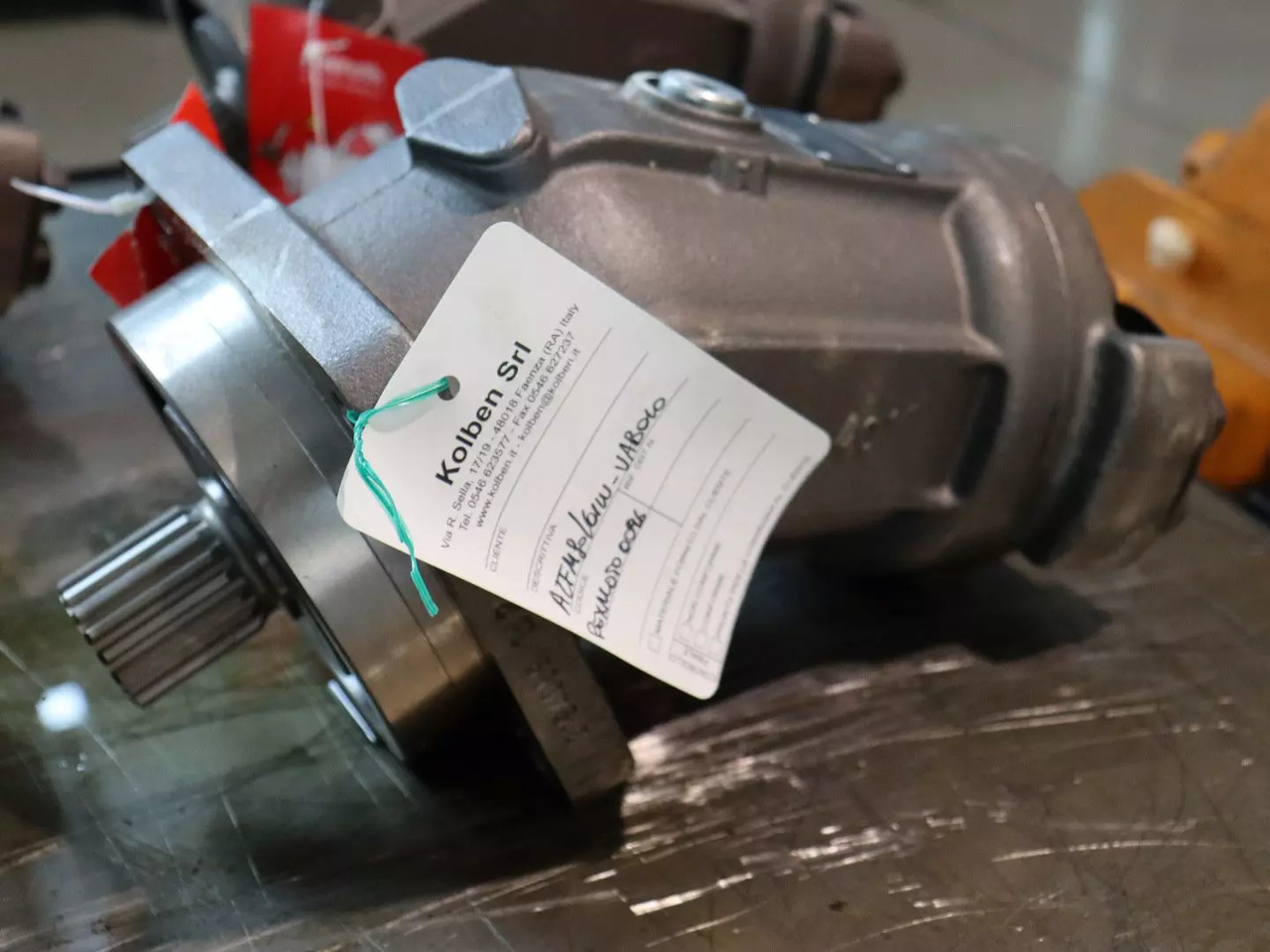 REXROTH A2FM80/61W-VAB010 - מנוע הידרולי עבור ציוד לטיפול בחומרים: תמונה 1 REXROTH A2FM80/61W-VAB010 - מנוע הידרולי עבור ציוד לטיפול בחומרים: תמונה 1