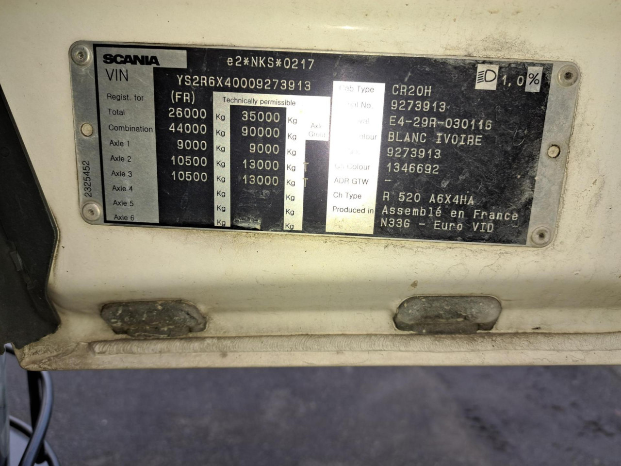 SCANIA SCANIA R520 XT - יחידת טרקטור: תמונה 4 SCANIA SCANIA R520 XT - יחידת טרקטור: תמונה 4