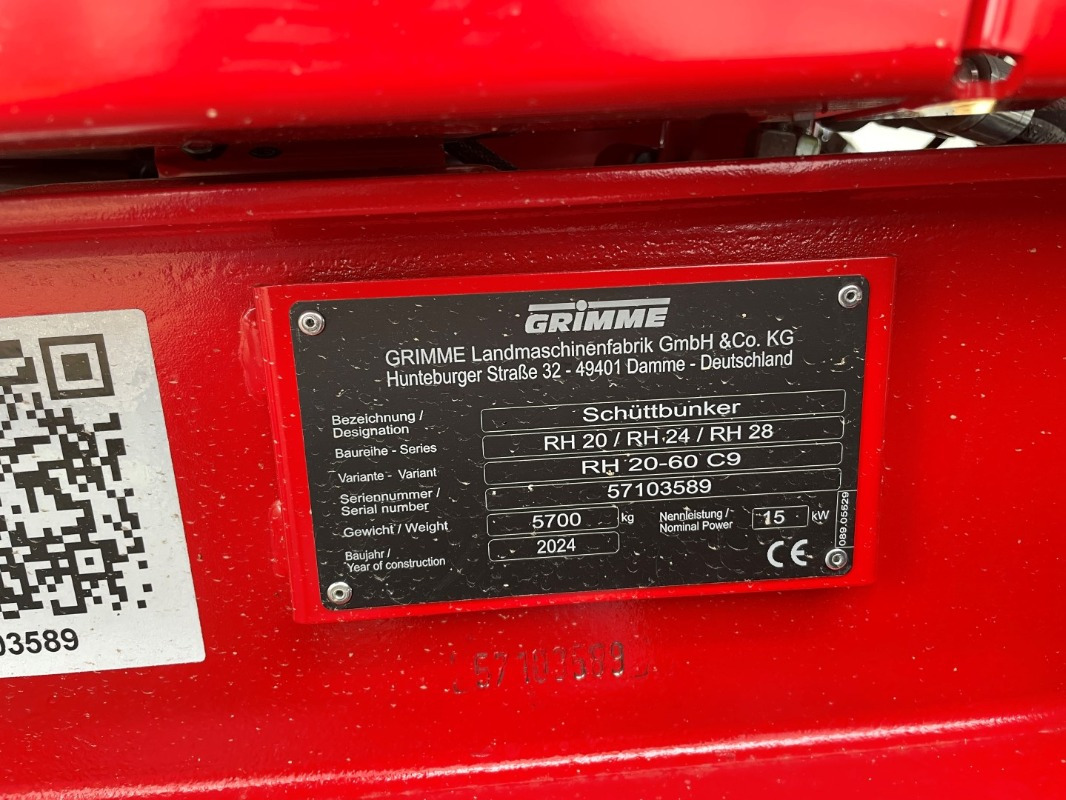 Grimme RH 20-60 C9 - Rental - ציוד אחסון: תמונה 2 Grimme RH 20-60 C9 - Rental - ציוד אחסון: תמונה 2