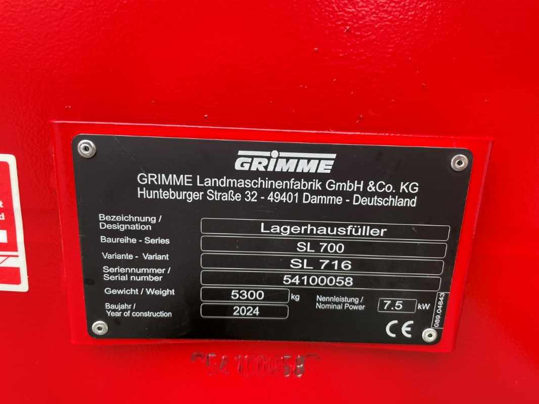 Grimme SL 716 - Rental - ציוד אחסון: תמונה 1 Grimme SL 716 - Rental - ציוד אחסון: תמונה 1