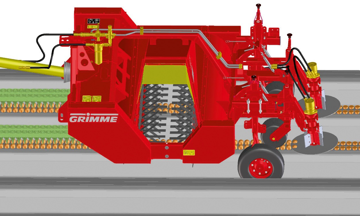 Grimme KP 1700 - מכונת קצירת ענבים: תמונה 4 Grimme KP 1700 - מכונת קצירת ענבים: תמונה 4