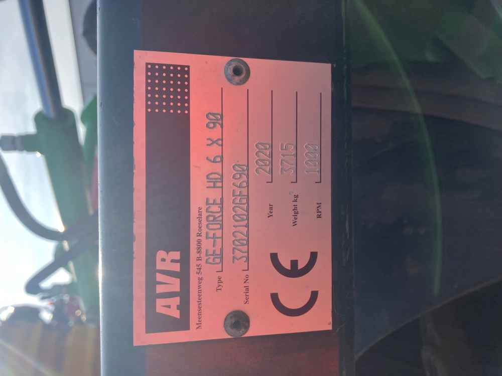 AVR AVR GE-FORCE, Triple bed/6 Row Hook Tine Tilla/Rotovator 5.4M - מקצרה: תמונה 2 AVR AVR GE-FORCE, Triple bed/6 Row Hook Tine Tilla/Rotovator 5.4M - מקצרה: תמונה 2