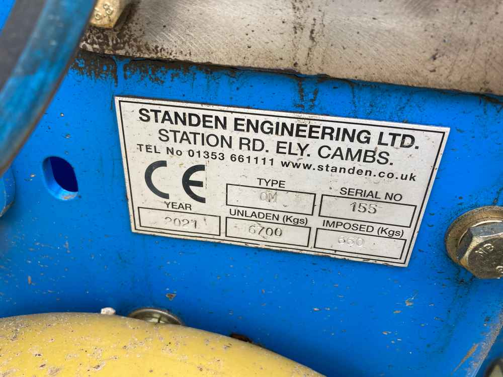 Standen Standen QM 2 Row Trailed Potato Harvester - מקצרה: תמונה 2 Standen Standen QM 2 Row Trailed Potato Harvester - מקצרה: תמונה 2