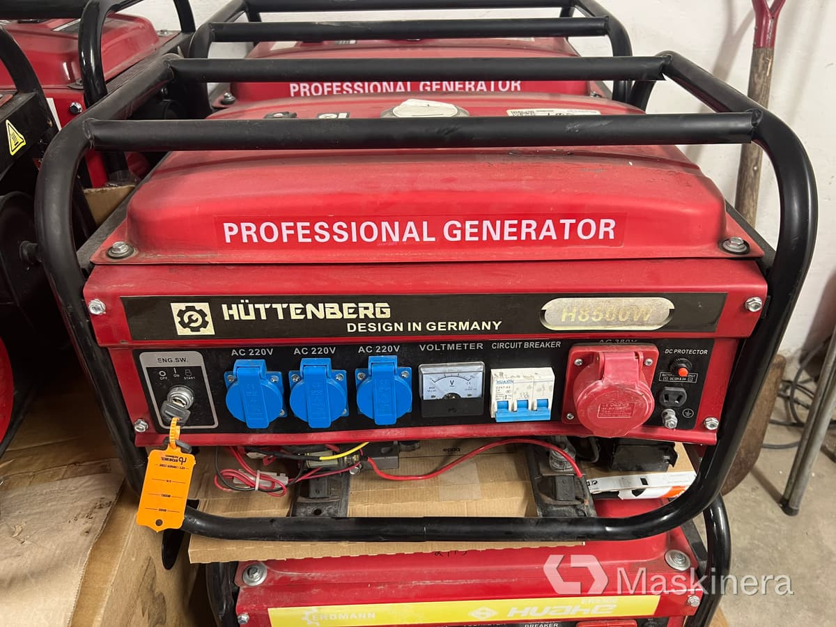 Elverk Huttenberg H8500W - ערכת גנרטורים: תמונה 1 Elverk Huttenberg H8500W - ערכת גנרטורים: תמונה 1