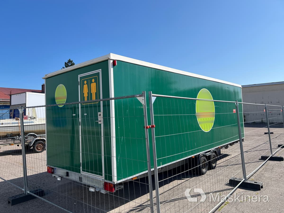 Godik Toalettvagn 10 personer - מכולת בנייה, קרון נגרר: תמונה 5 Godik Toalettvagn 10 personer - מכולת בנייה, קרון נגרר: תמונה 5