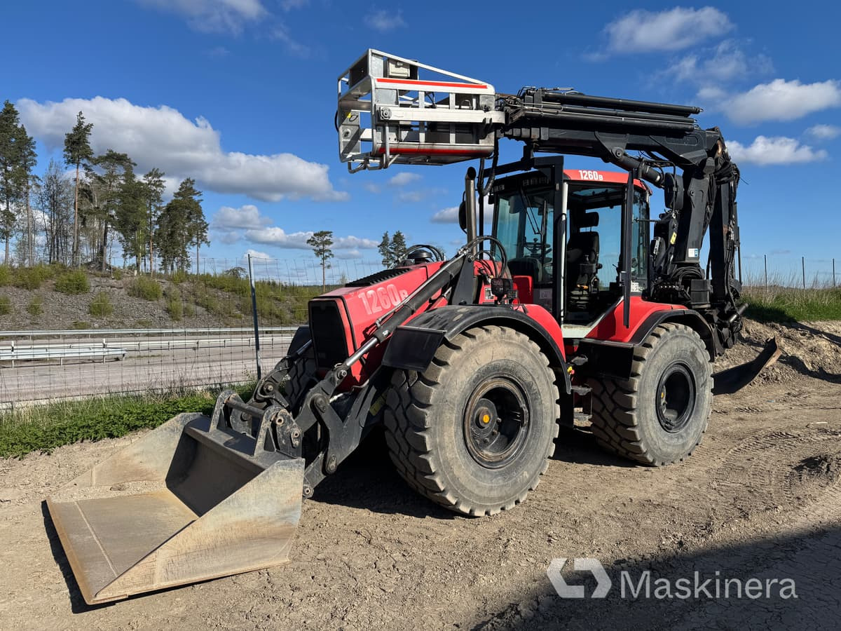 Grävlastare Huddig 1260B - מחפרון: תמונה 1 Grävlastare Huddig 1260B - מחפרון: תמונה 1