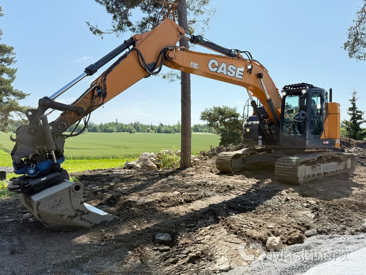 מחפר סורק Grävmaskin Case CX245D SR: תמונה 1