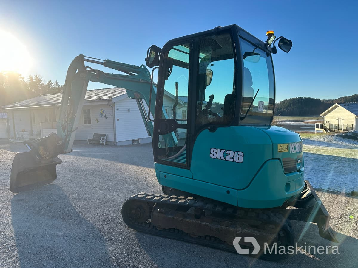 Grävmaskin Kobelco SK26 - מחפר סורק: תמונה 3 Grävmaskin Kobelco SK26 - מחפר סורק: תמונה 3