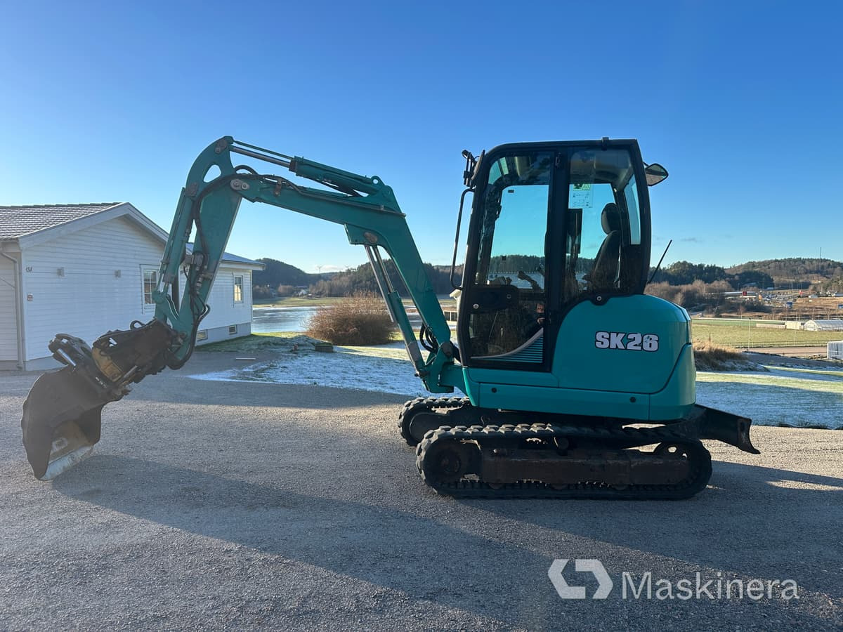 Grävmaskin Kobelco SK26 - מחפר סורק: תמונה 2 Grävmaskin Kobelco SK26 - מחפר סורק: תמונה 2