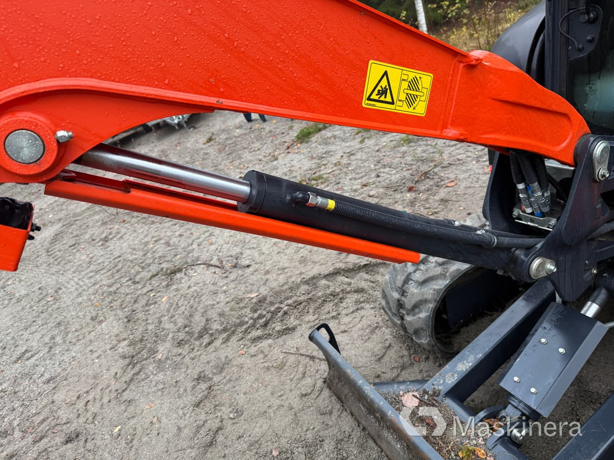 הַחכָּרָה  Grävmaskin Kubota KX027-4 med flera redskap Grävmaskin Kubota KX027-4 med flera redskap: תמונה 22