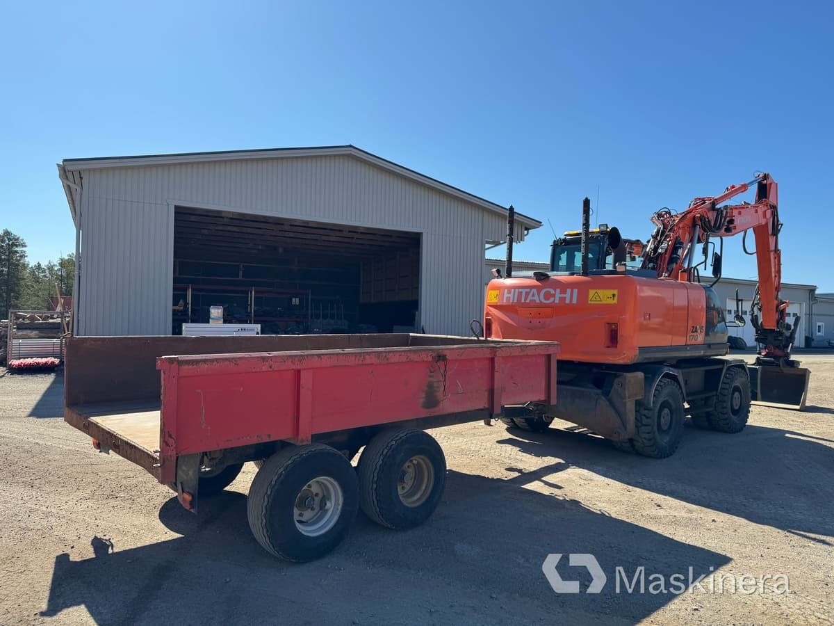 Hitachi ZX170W-5B Hjulgrävare Hitachi ZX170W med vagn - מחפר סורק: תמונה 5 Hitachi ZX170W-5B Hjulgrävare Hitachi ZX170W med vagn - מחפר סורק: תמונה 5