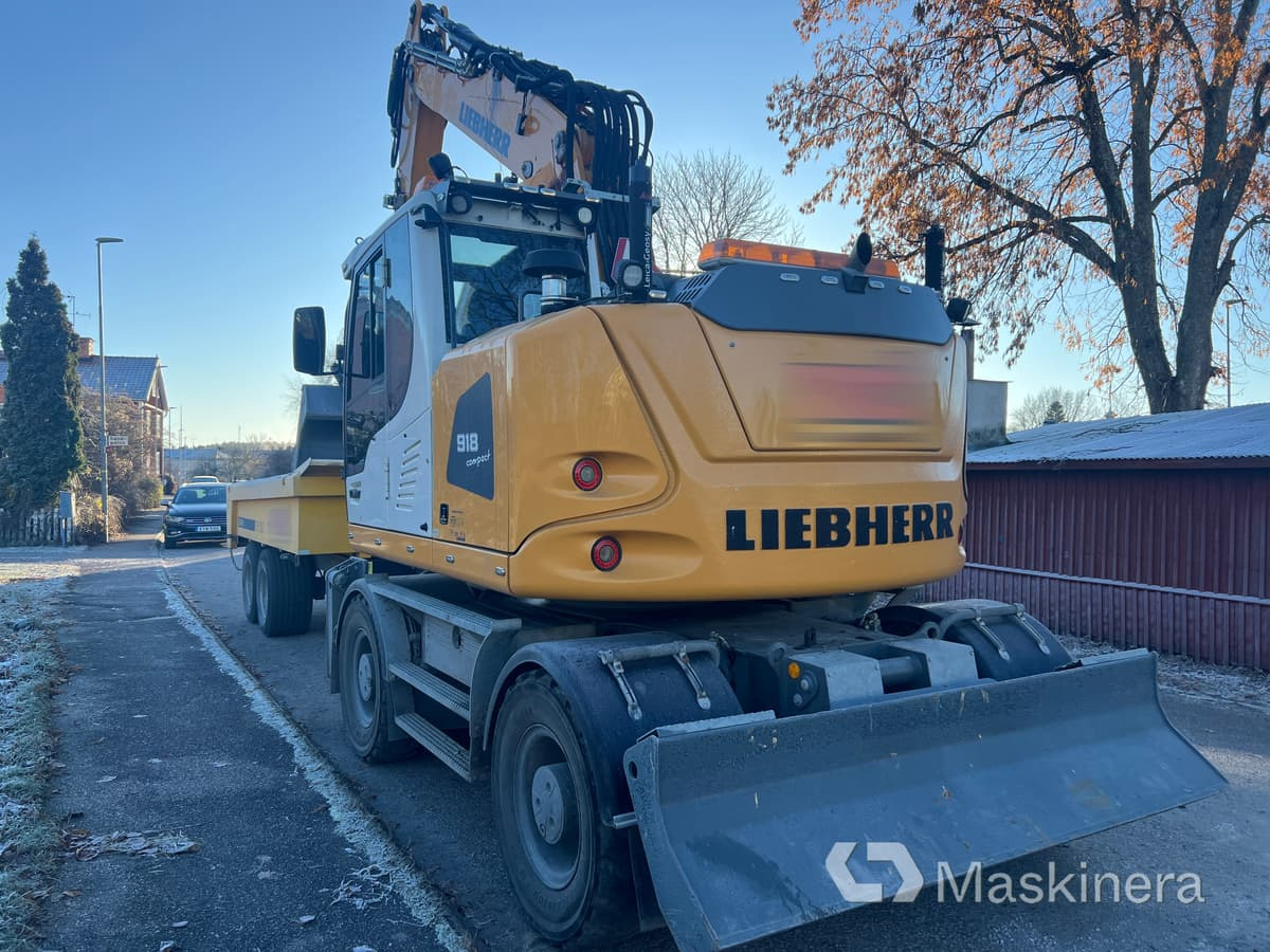 Hjulgrävare Liebherr 918 Compact Litronic med kärra - מחפר סורק: תמונה 5 Hjulgrävare Liebherr 918 Compact Litronic med kärra - מחפר סורק: תמונה 5