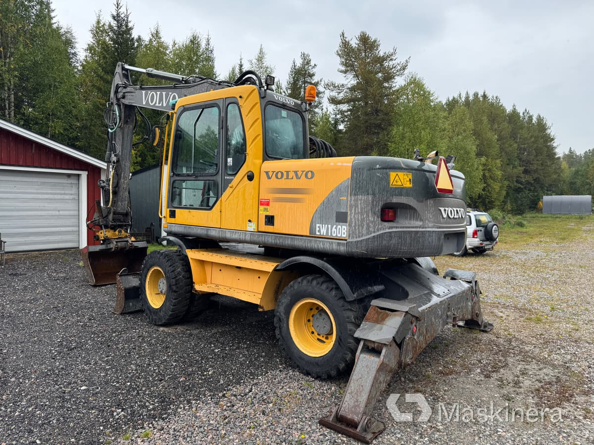 Hjulgrävare Volvo EW160B med tillbehör - מחפר סורק: תמונה 3 Hjulgrävare Volvo EW160B med tillbehör - מחפר סורק: תמונה 3