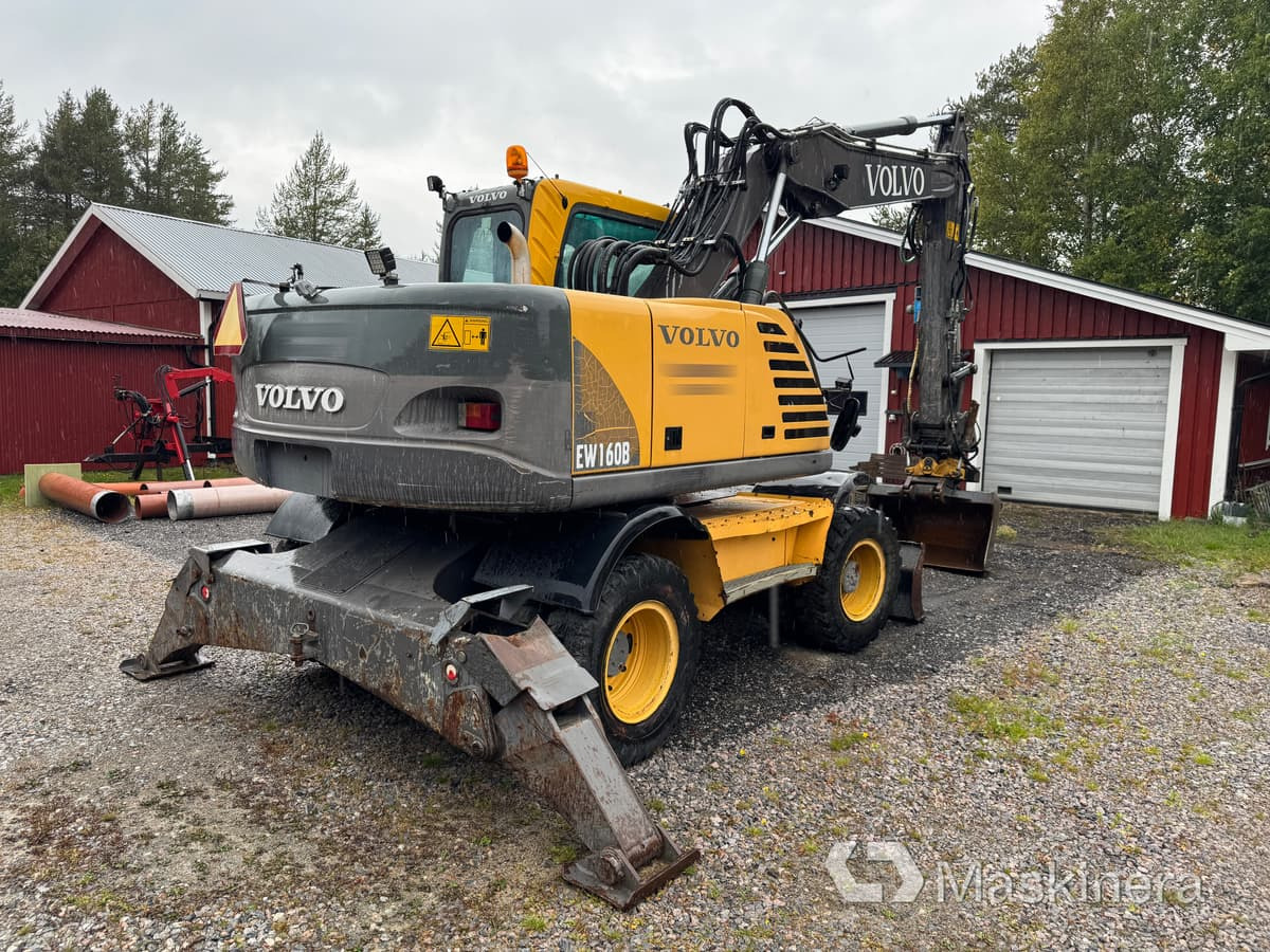 Hjulgrävare Volvo EW160B med tillbehör - מחפר סורק: תמונה 5 Hjulgrävare Volvo EW160B med tillbehör - מחפר סורק: תמונה 5