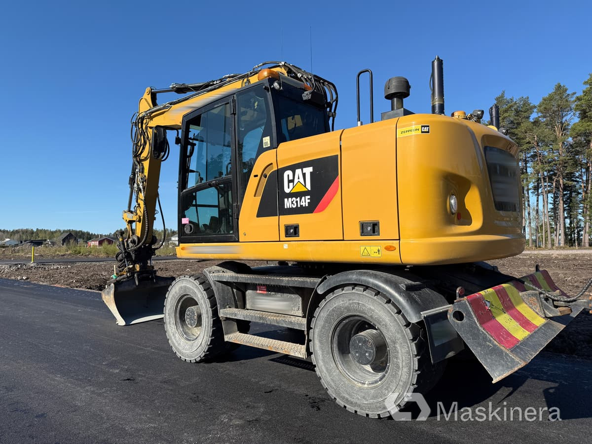 Hjulgrävare CAT 314F med tillbehör - מחפר סורק: תמונה 3 Hjulgrävare CAT 314F med tillbehör - מחפר סורק: תמונה 3
