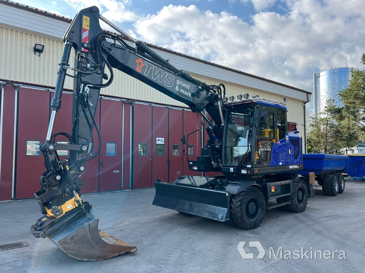 Hjulgrävare Hyundai HW170A CR med tillbehör - מחפר סורק: תמונה 1 Hjulgrävare Hyundai HW170A CR med tillbehör - מחפר סורק: תמונה 1