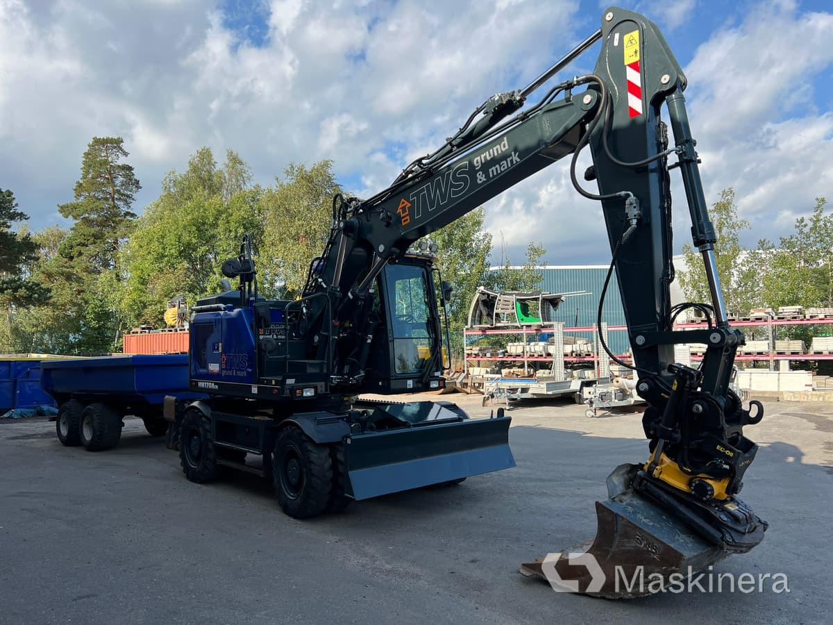 Hjulgrävare Hyundai HW170A CR med tillbehör - מחפר סורק: תמונה 3 Hjulgrävare Hyundai HW170A CR med tillbehör - מחפר סורק: תמונה 3