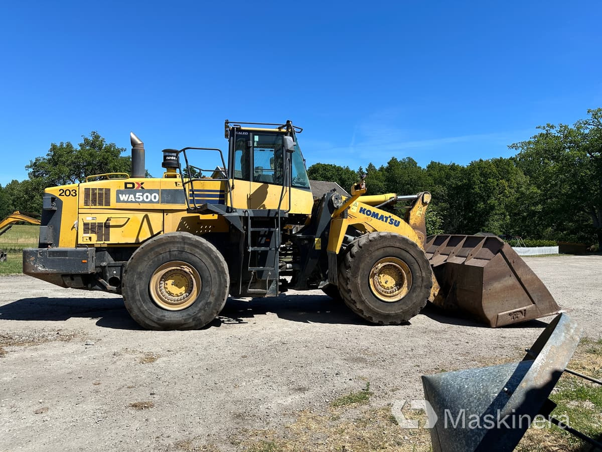 Hjullastare Komatsu WA500-6 - מעמיס גלגלים: תמונה 5 Hjullastare Komatsu WA500-6 - מעמיס גלגלים: תמונה 5