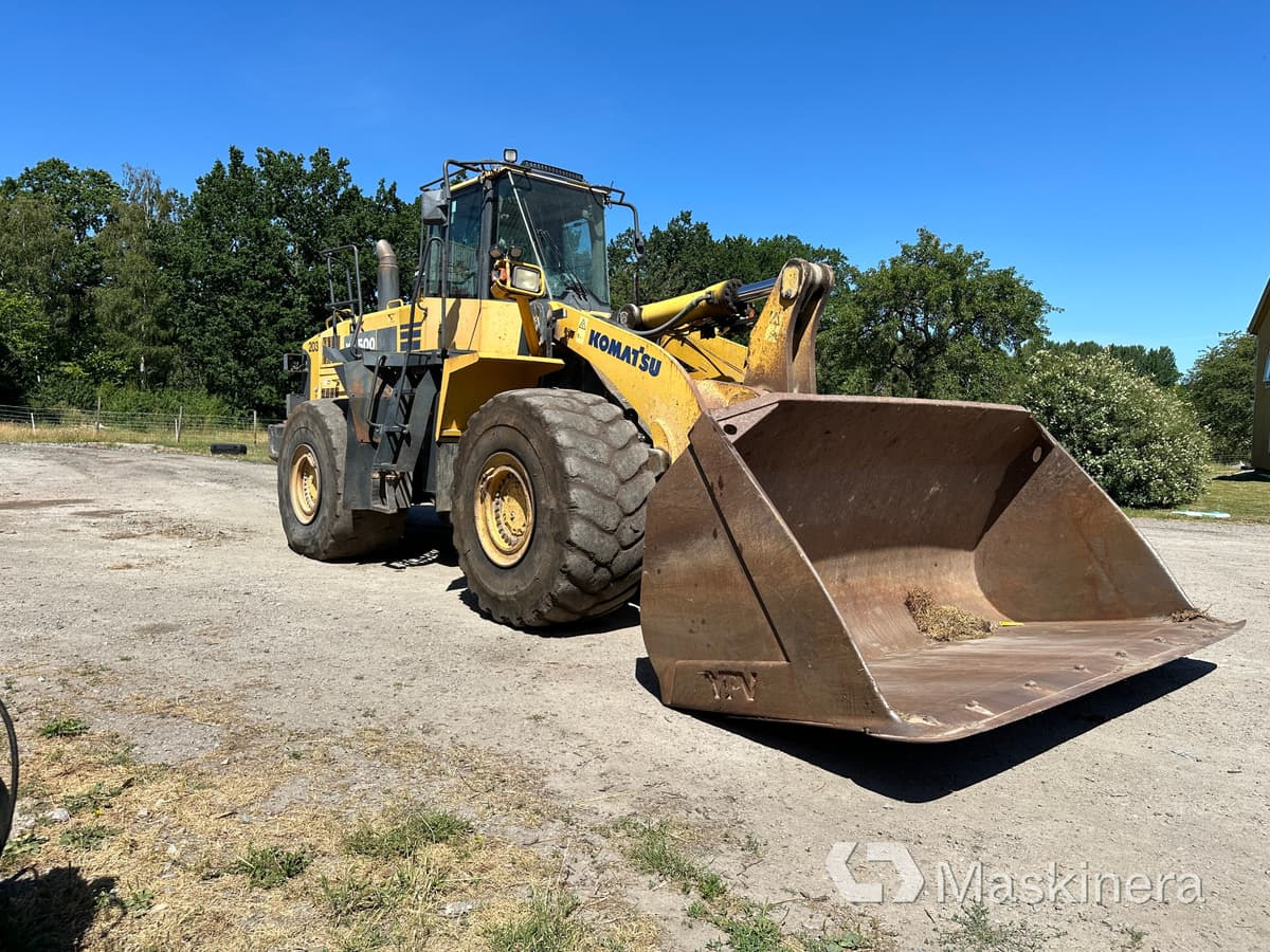 Hjullastare Komatsu WA500-6 - מעמיס גלגלים: תמונה 4 Hjullastare Komatsu WA500-6 - מעמיס גלגלים: תמונה 4