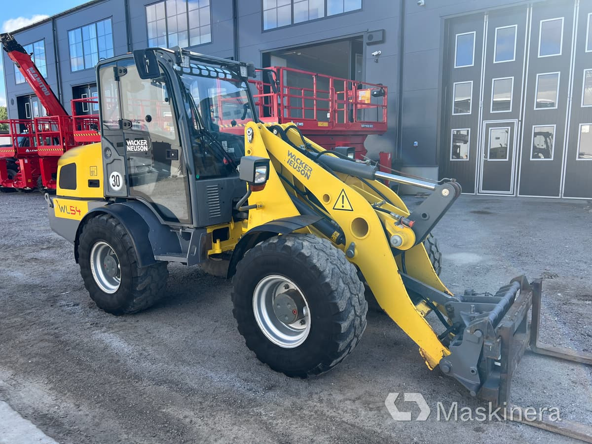 Hjullastare Wacker Neuson WL 54 med redskap - מעמיס גלגלים: תמונה 4 Hjullastare Wacker Neuson WL 54 med redskap - מעמיס גלגלים: תמונה 4