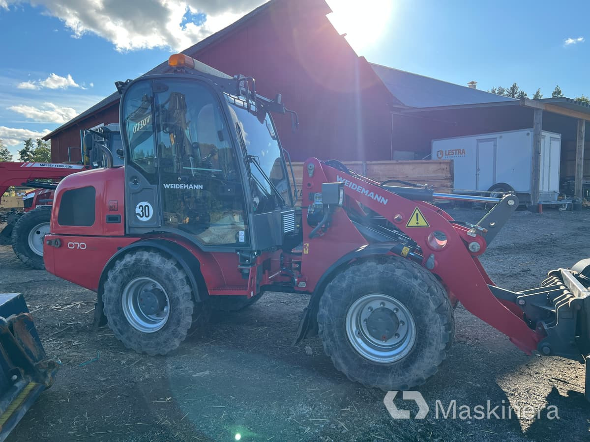 Hjullastare Weidemann 4070 CX100 med snöutrustning - מעמיס גלגלים: תמונה 4 Hjullastare Weidemann 4070 CX100 med snöutrustning - מעמיס גלגלים: תמונה 4