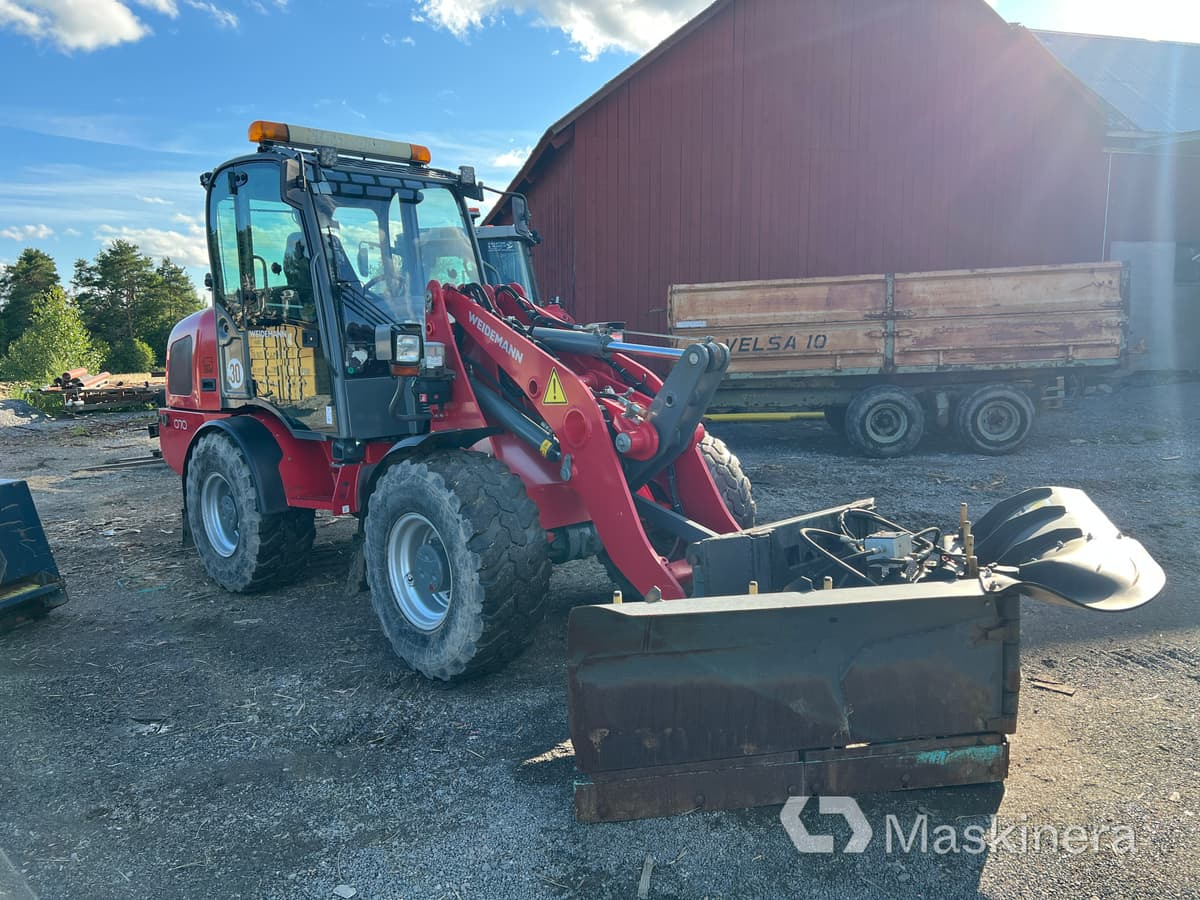 Hjullastare Weidemann 4070 CX100 med snöutrustning - מעמיס גלגלים: תמונה 3 Hjullastare Weidemann 4070 CX100 med snöutrustning - מעמיס גלגלים: תמונה 3