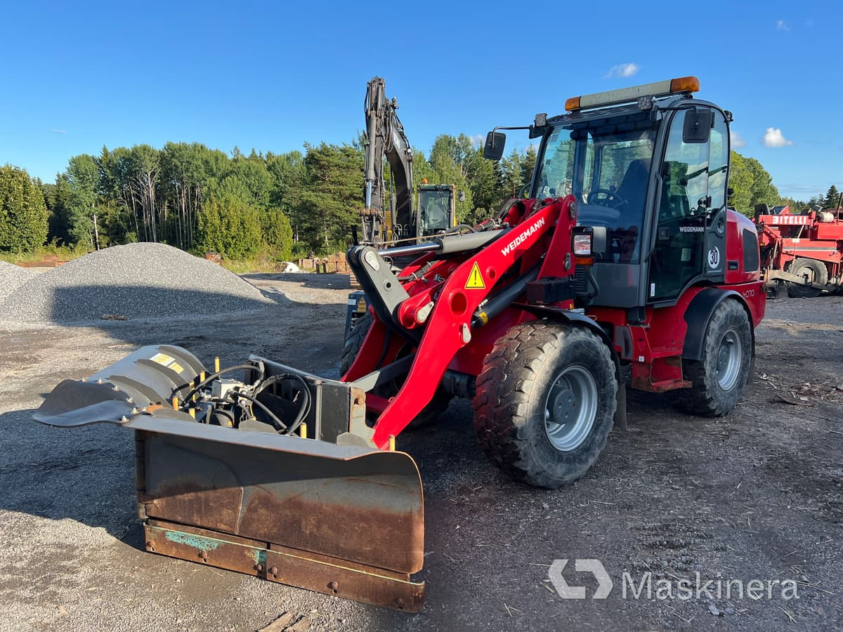 Hjullastare Weidemann 4070 CX100 med snöutrustning - מעמיס גלגלים: תמונה 1 Hjullastare Weidemann 4070 CX100 med snöutrustning - מעמיס גלגלים: תמונה 1