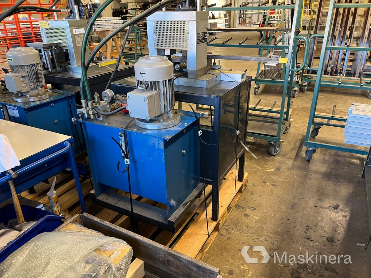 Hydraulisk press Santas Mekaniska DS88 - מכונת כיפוף פח: תמונה 4 Hydraulisk press Santas Mekaniska DS88 - מכונת כיפוף פח: תמונה 4